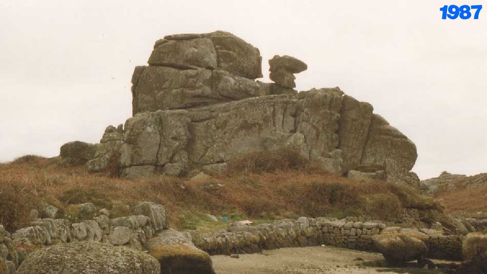 Camel Rock in 1987
