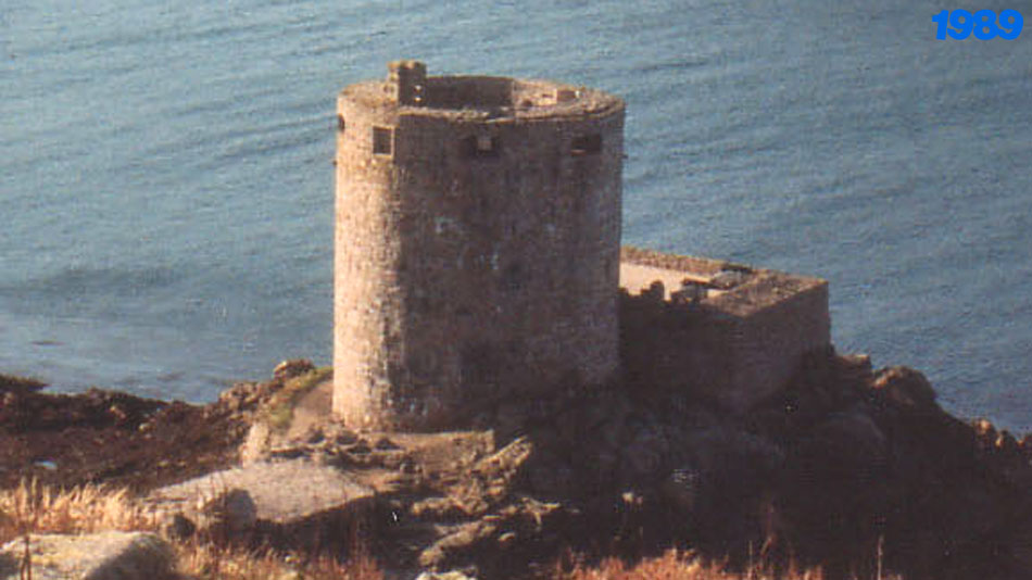 Cromwells Castle in 1989