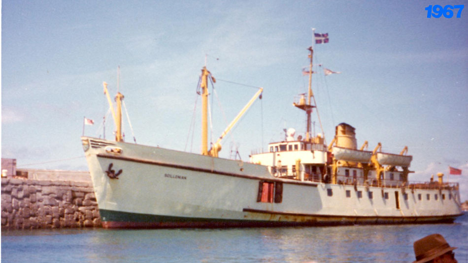 The Scillonian in 1967