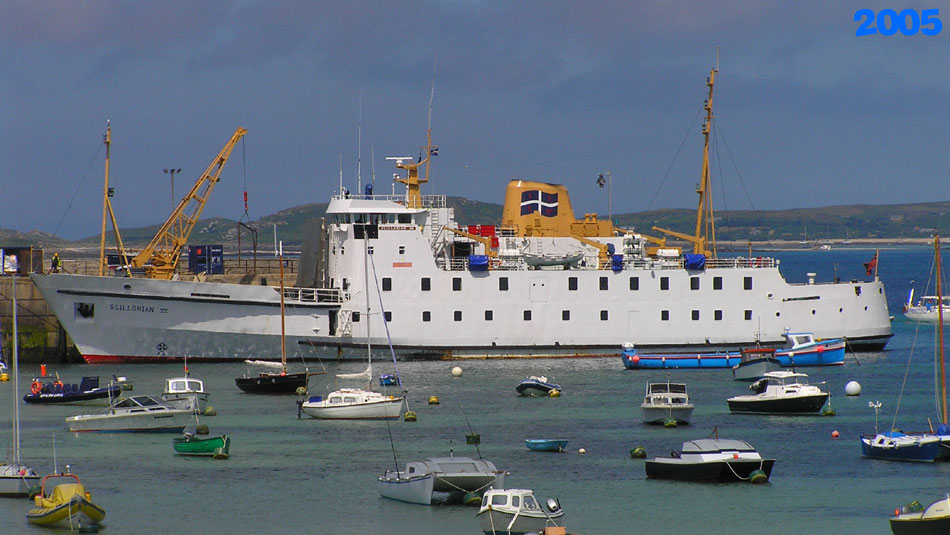 The Scillonian in 2005